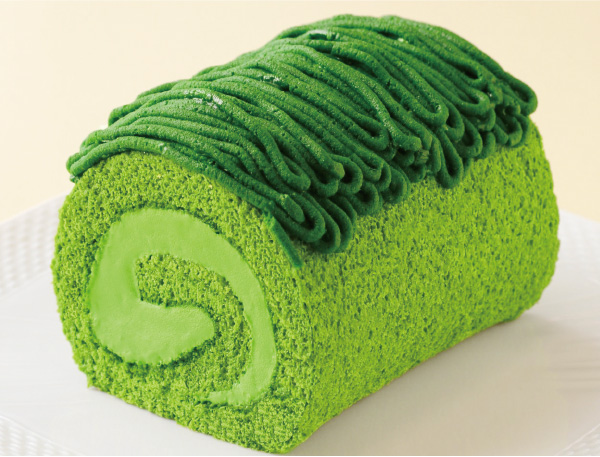 宇治抹茶モンブランロールケーキ