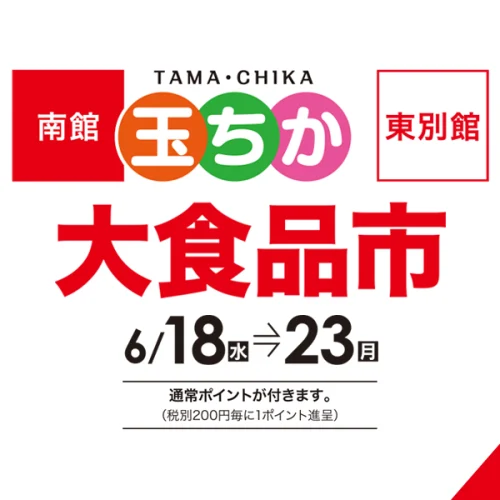 玉ちか大食品市